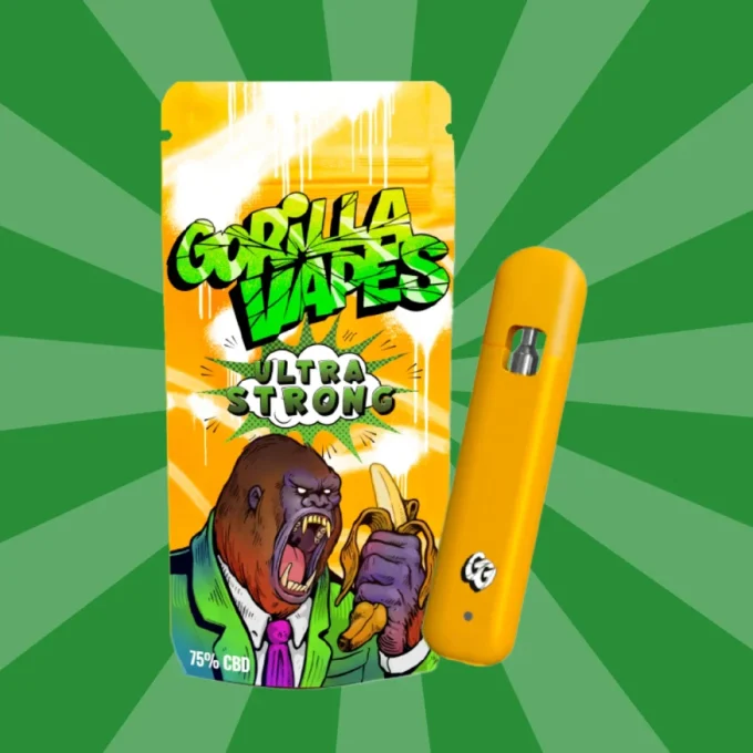 Pack CBD Gorilla Grillz - 50GR MINI B + VAPE (SABOR A ELEGIR)