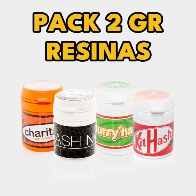 Pack CBD 4 Resinas 2GR